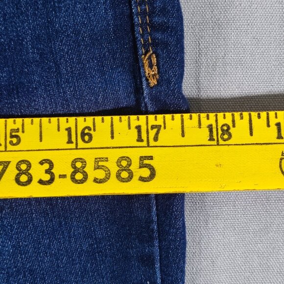 Democracy Jeans women's size 6 ink blue Angie "Ab"Solution Straight leg jeans - Picture 10 of 13